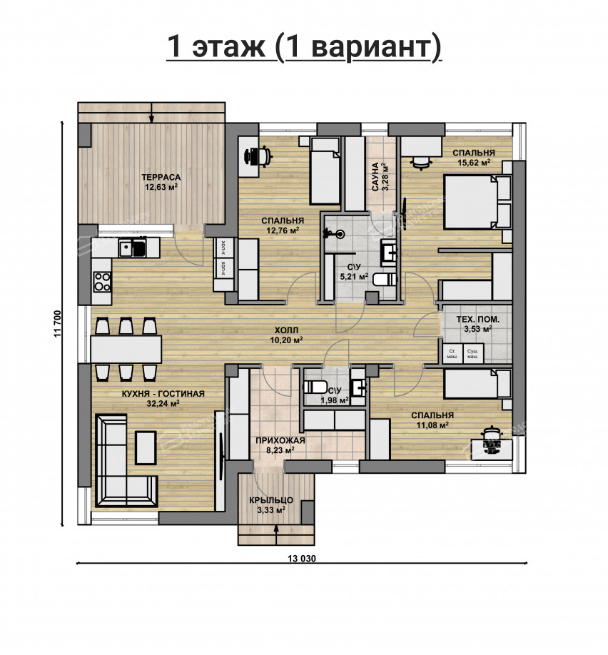 Дом из камня VZ-774